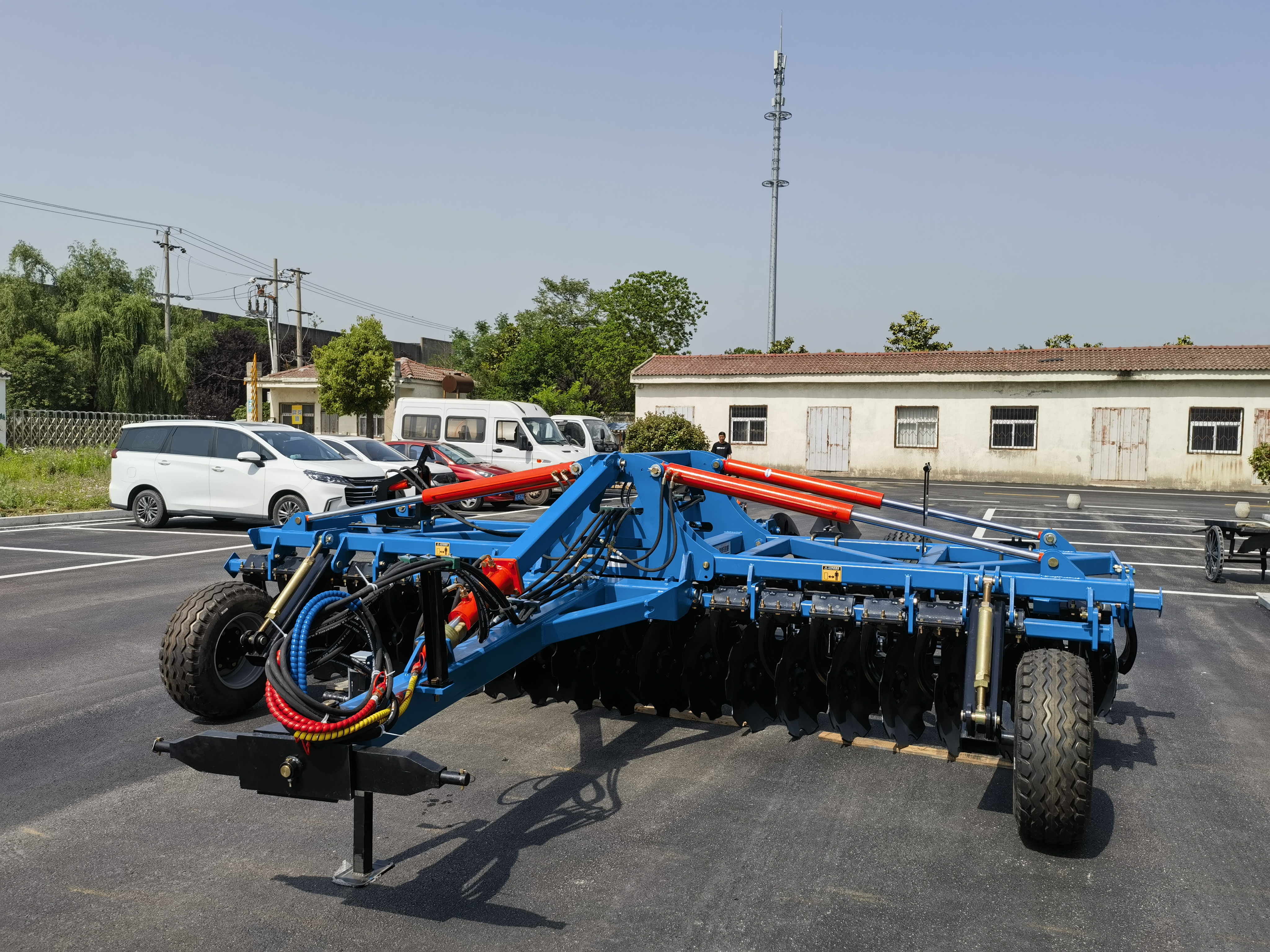 4.0 Hydraulic Folding Speed Tiller