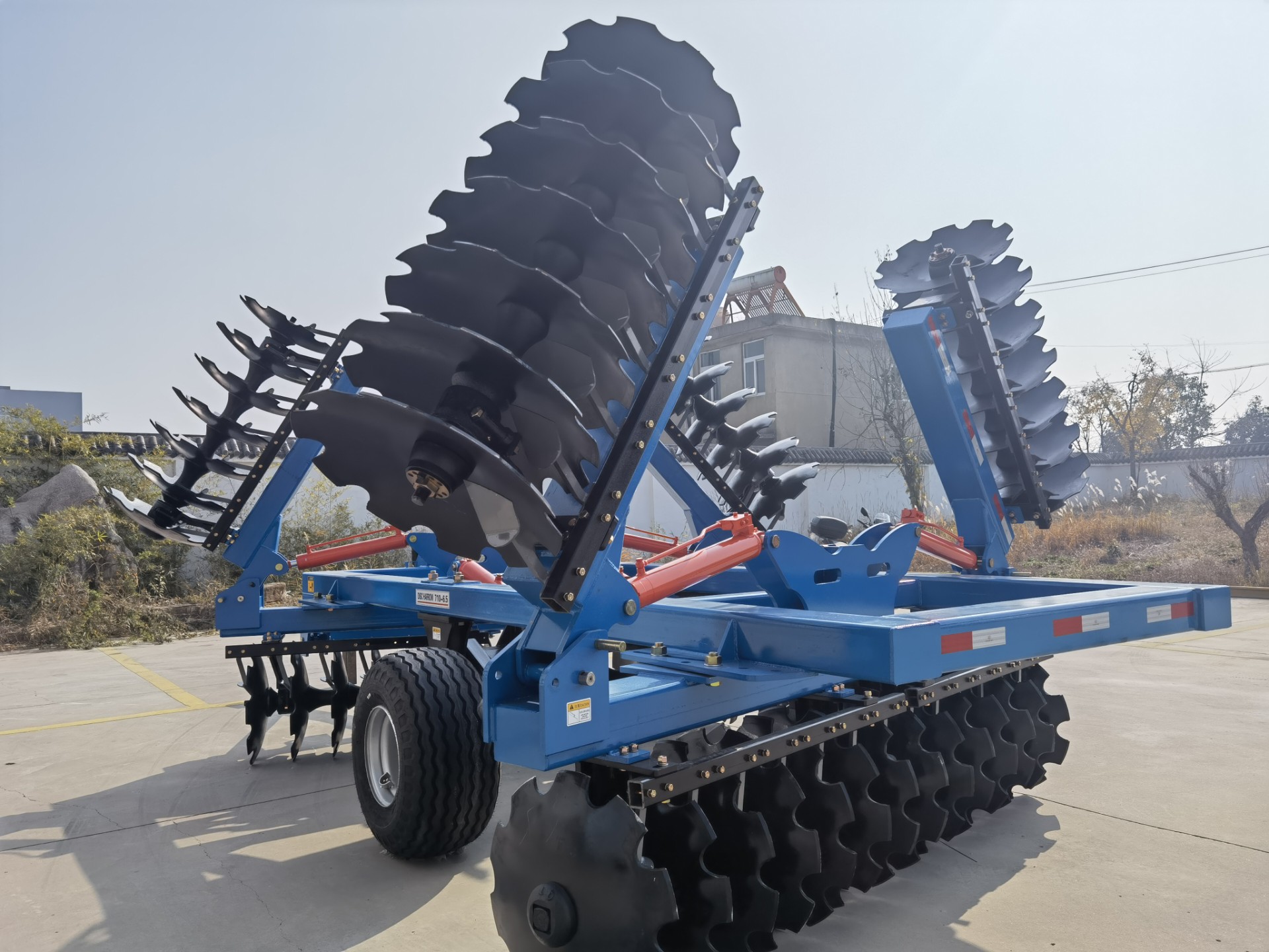 6.5m Hydraulic Folding 710 Extra Heavy Duty Disc Harrow